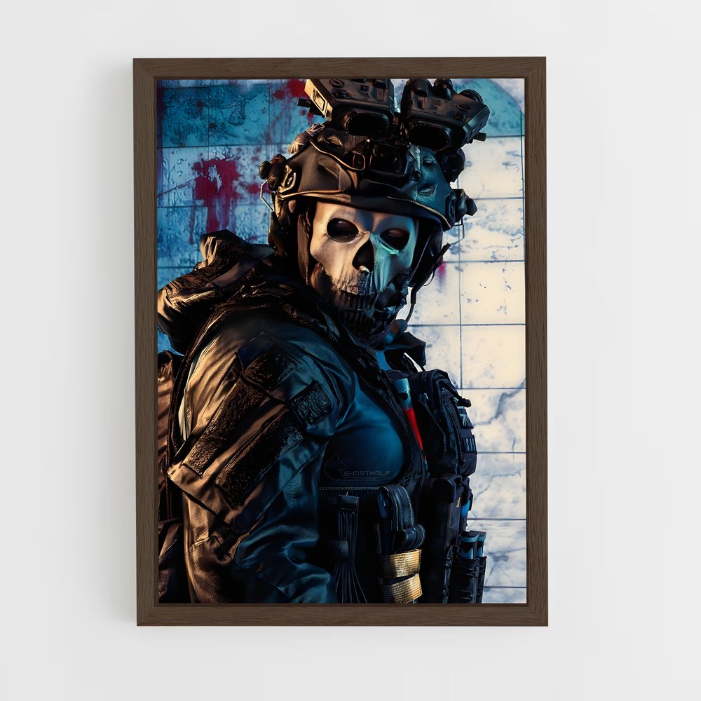 Poster Opération Fantôme – affiche Call of Duty (vue 5)